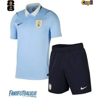 Uruguay Echipament de Fotbal Replică Mondial 2026 Copii Acasa (+ Șorturi)